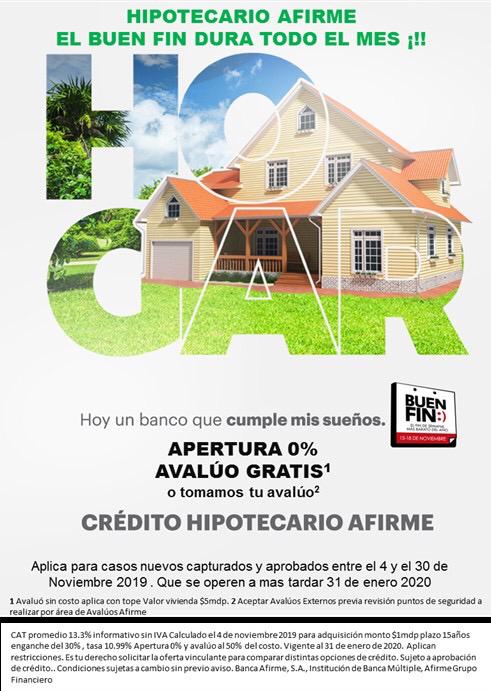 Buen Fin Crédito Hipotecario 2019, Conoce Cada Promoción. - Finanz MTY